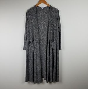 LulaRoe Cardigan Black/White Size M